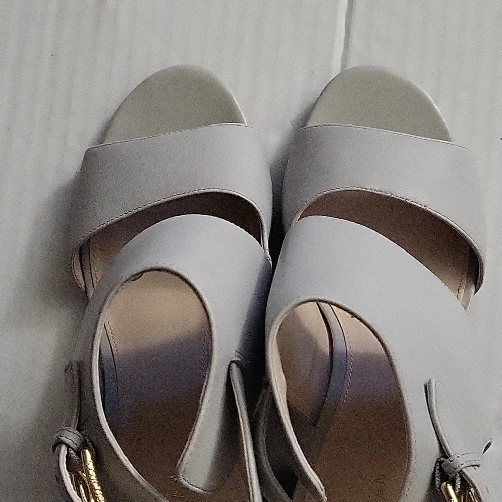 Cole Haan Gray Sandal 8 B - Picture 6 of 8